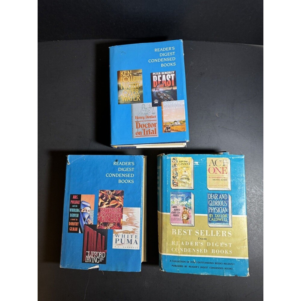 readers digest condensed books lot vintage [Book 067]